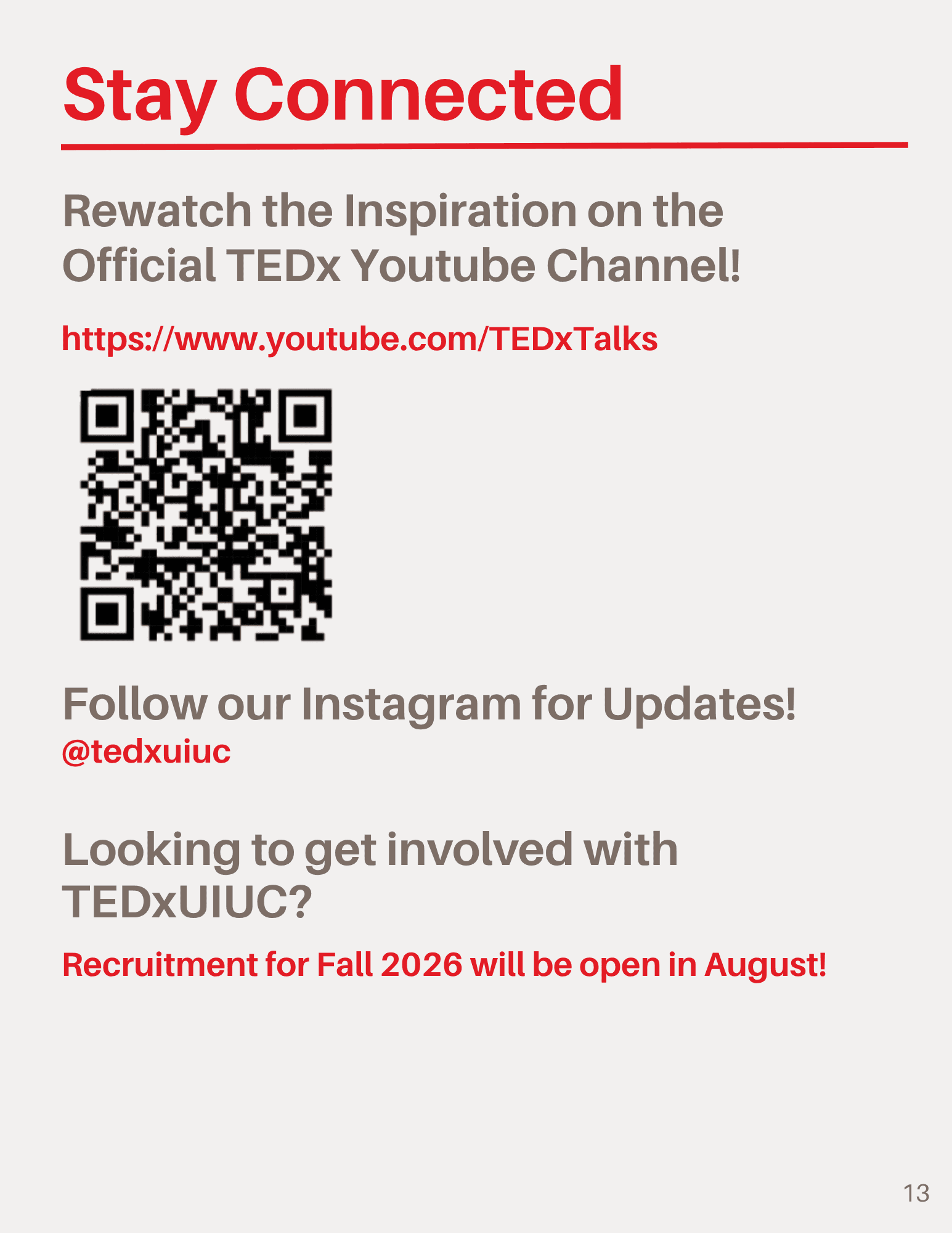 TEDxUIUC event brochure page 13